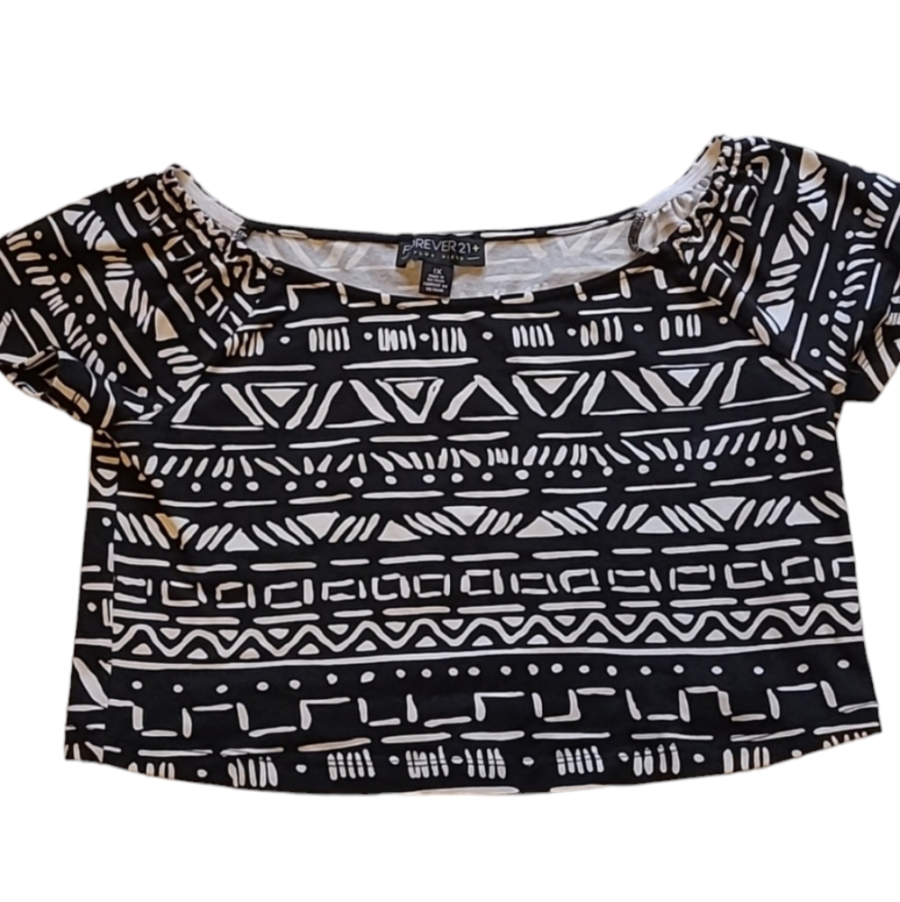 Aztec Boho Festival Forever 21 Crop Top